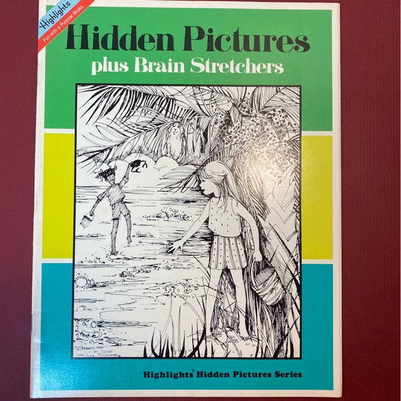 Vintage 1986 Highlights Hidden Pictures Series Lot of 5 Activity Books - Picture 7 of 7